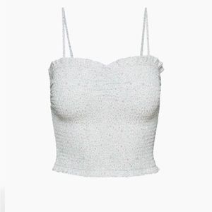 NWT Aritzia Wilfred woodland floral tank